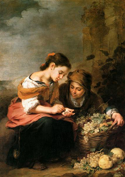 The Little Fruit Seller Bartolome Esteban Murillo